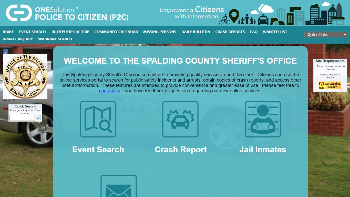 Spalding County Sheriff's Office P2C